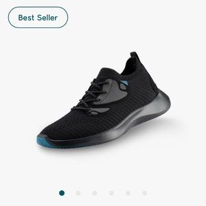 Vessi Everyday Move Waterproof Sneakers | Onyx Black on Black